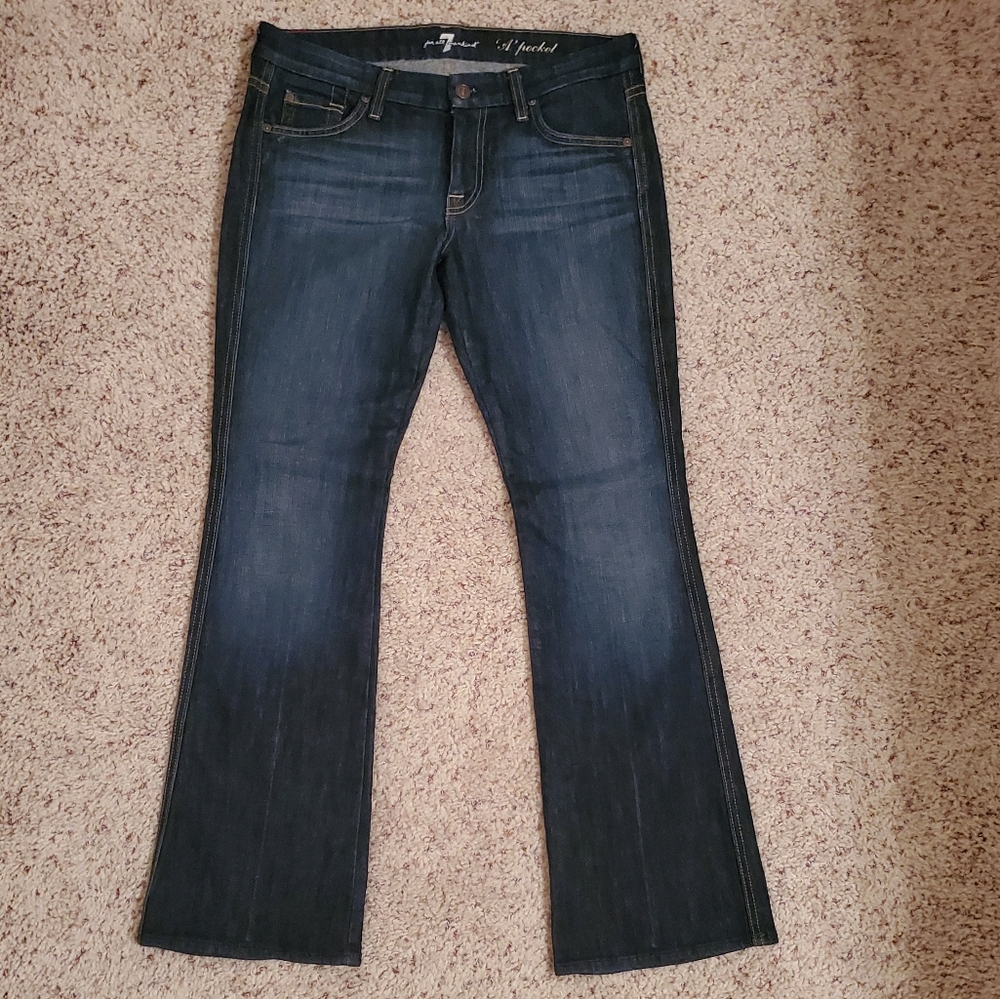 7 for All Mankind A-Pocket Stretch Jeans - Picture 2 of 8